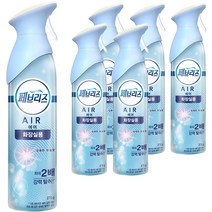 페브리즈 에어 상쾌한하늘향 화장실 탈취제 본품, 275g, 6개, 상쾌한 하늘향