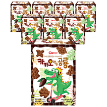 청우식품 카카오먹은 공룡, 60g, 8개