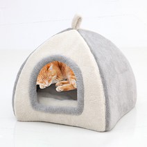 레드퍼피 벨코즈 펫 쿠션하우스, 그레이