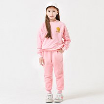 아동용 에멘탈 기모 상하의 세트