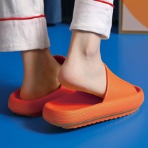 마켓플랜 통통 거실 실내화 2p, 오렌지, 2개