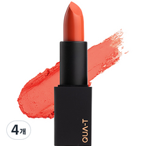 콰티 마이무드 매트 립스틱, 매트 1호 (톡톡), 3.5g, 4개