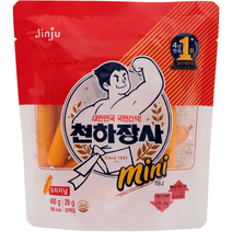 진주햄 천하장사 오리지날 미니 소시지, 400g, 1개