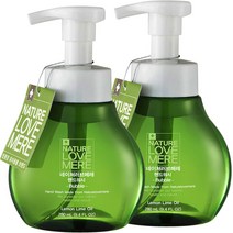 네이쳐러브메레 핸드워시 거품 용기 280ml, 레몬라임, 2개