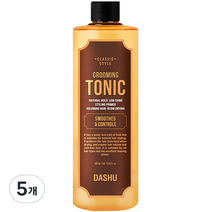 다슈 클래식 볼륨 그루밍 토닉 워터 왁스, 400ml, 5개