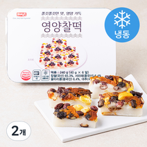 나무새 흰영양 찰떡 6알 (냉동), 2개, 240g