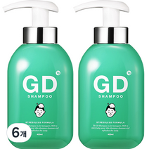 TS 지디 샴푸, 400ml, 6개