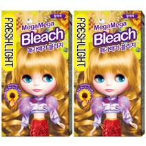 프레쉬라이트 헤어 블리치 메가메가 탈색제, 130ml, 2개입