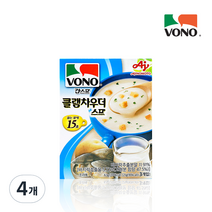 보노스프 클램차우더 스프 3p, 63g, 4개