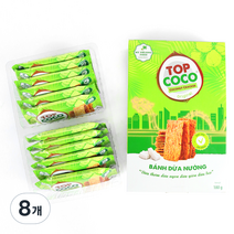 우리가스토리 탑코코 코코넛크래커 오리지날, 8개, 180g