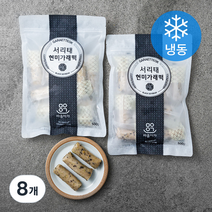 착한마을마음이가 서리태현미가래떡 (냉동), 500g, 8개