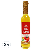 오가닉스토리 유기농 사과식초, 300ml, 3개