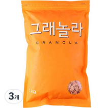 (주)동서 그래놀라, 1kg, 3개