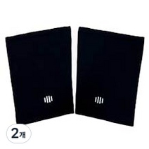 핏분 부분땀복 허벅지 양쪽착용 FB-WCP01, 2개, 블랙