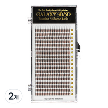 갤럭시 밍크 볼륨래쉬 3D J컬 0.05 x 10 mm, 랜덤발송, 2개