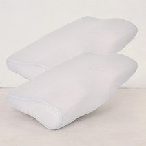 게티홈 3D 통풍 에어매쉬 입체형 경추 메모리폼 베개 2p, 그레이
