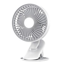 스토리링크 LED 클립형선풍기 화이트, HP871W