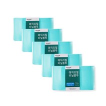 탐사 매직리필비닐봉투 280시리즈 호환 22L/25L 베이비파우더향, 5개