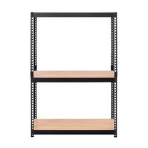 스피드랙 V2 선반 3단 1200 x 600 x 1800 mm, 블랙