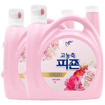 고농축 피죤 강력탈취 오리지널 로맨틱플라워 섬유유연제, 6L, 2개