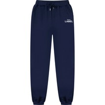 베이직라벨 남성용 기본빅라벨 W밴딩조거팬츠 BTZ_5004