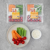 네떼 스틱채소 플래터, 250g, 2개