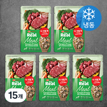 하림더리얼 밀 그레인프리 강아지화식 소고기 5p, 소, 60g, 15개