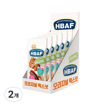 바프 넛츠앤스낵스 오리지널 믹스넛 30g x 6p, 180g, 2개