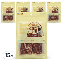 수제의여왕 강아지 간식, 소고기스테이크, 15개