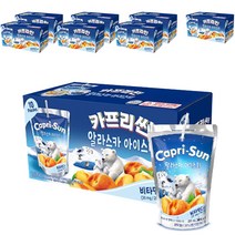 농심 카프리썬 알라스카 아이스티, 200ml, 80개