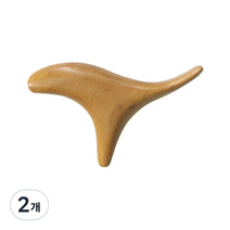 장미목 T지압봉, 2개, 혼합색상