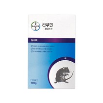 [바이엘] 라쿠민 페이스트 쥐 독먹이제, 10개입, 1개