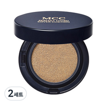MCC 퍼펙트 피니쉬 커버 쿠션 SPF50+ PA+++ 12g + 리필 12g 세트, 21호 라이트베이지, 2세트