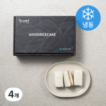 착한떡 달콤한 우유백설기 (냉동), 900g, 4개