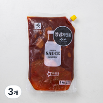 아워홈 행복한맛남 양념치킨소스, 2kg, 3개