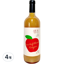 생생초 생초 사과, 1000ml, 4개