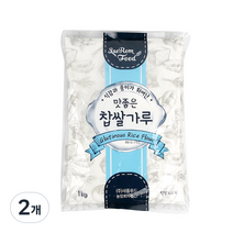 새롬 찹쌀가루, 1kg, 2개