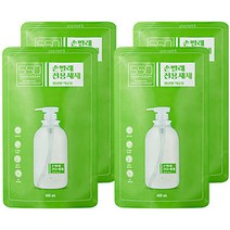 손빨래 전용세제 민감한 의류용, 400ml, 4개