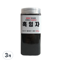 대한농산 통에담은 흑임자, 3개, 650g