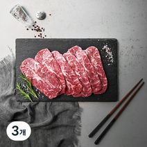 미트엔조이 미국산 프라임 부채살 구이용 (냉장), 400g, 3개