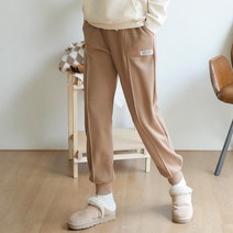 핑크시슬리 여성용 포켓라벨 조거 트레이닝팬츠