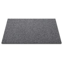 순수 코일 현관 매트 180 x 120 x 2 cm, 그레이 + 블랙, 1개