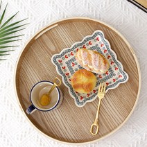 원형 손잡이 우드트레이 LC-603, 우드