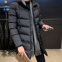 AOULS 아울스 남성용 컴포트 베이직 스포티 롱 패딩 M013