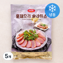 사세 훈제오리 슬라이스 (냉동), 5개, 800g