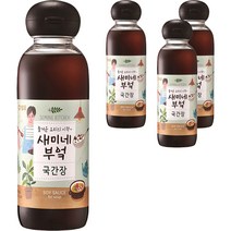 샘표 새미네부엌 국간장, 450ml, 4개