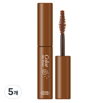 에뛰드 New 청순 거짓 브라우 카라 4.5g, 4호 내추럴브라운, 5개