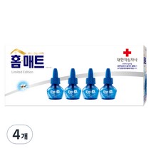 헨켈 홈매트 리퀴드 에스 리필, 116ml, 4개