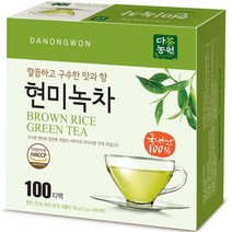 다농원 현미녹차 100티백, 130g, 1개