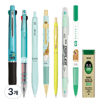 자바펜 Colors Collection 8종 세트, 민트, 3개